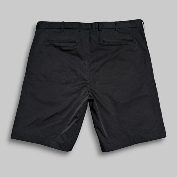 Greg Norman Black Shark Logo Golf ML75 Shorts Stretch Mens Size 40, 10" Inseam - Picture 5 of 10